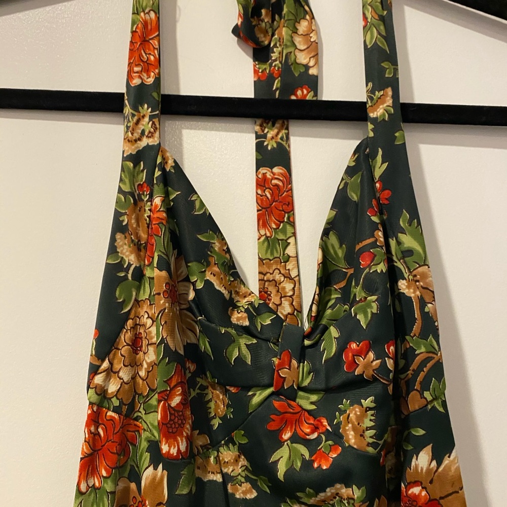 Floral Vintage Maxi Dress